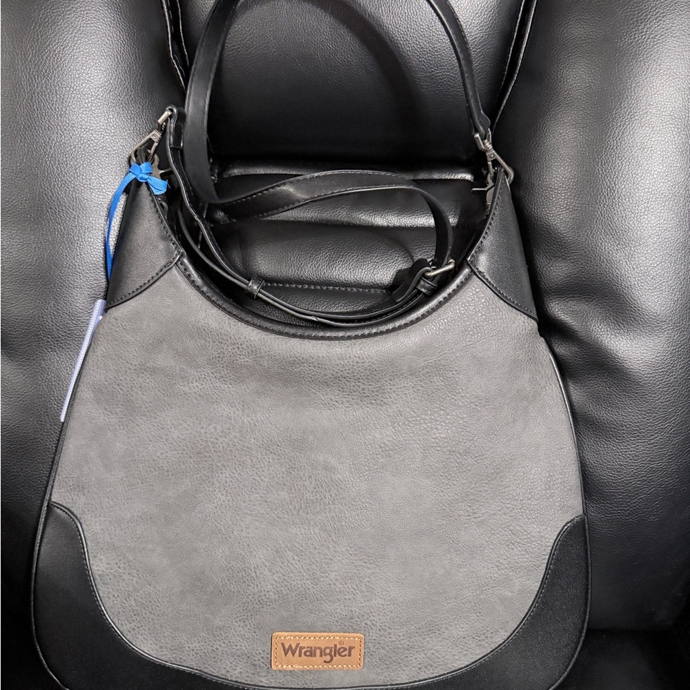 Wrangler Vintage Vegan Leather Hobo Bag